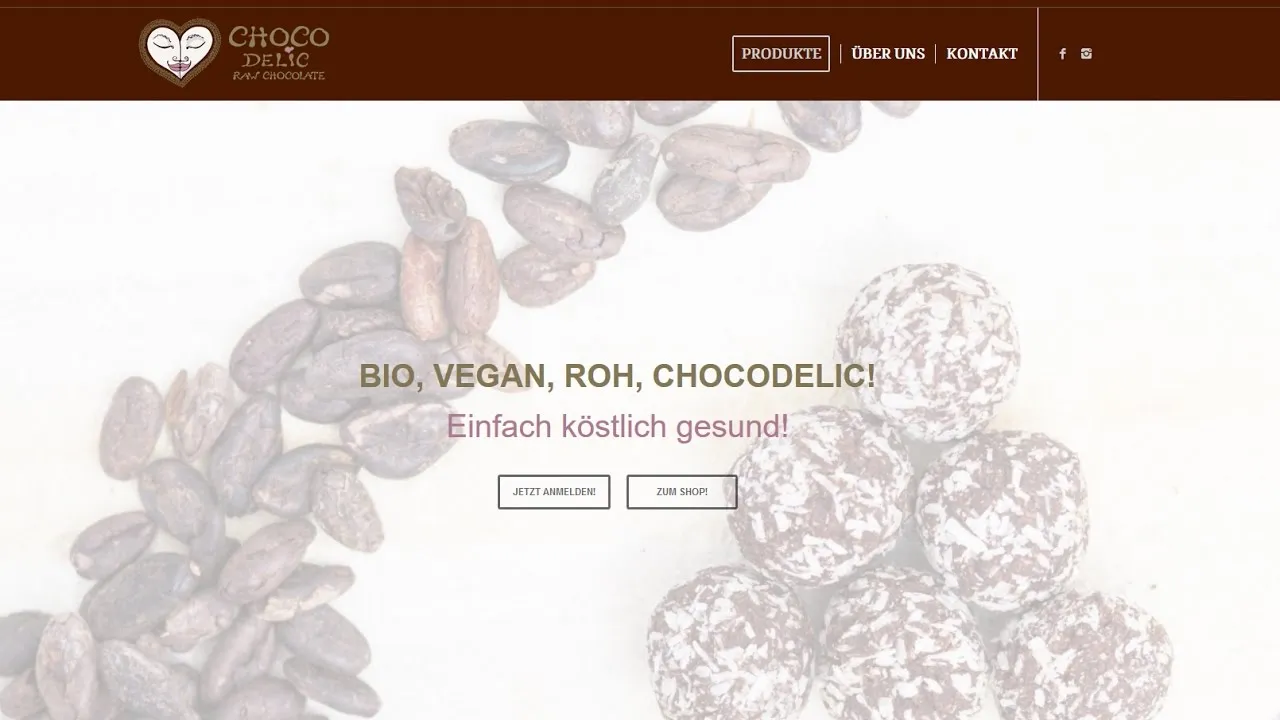 Интернет-магазин Chocodelic Raw Chocolate